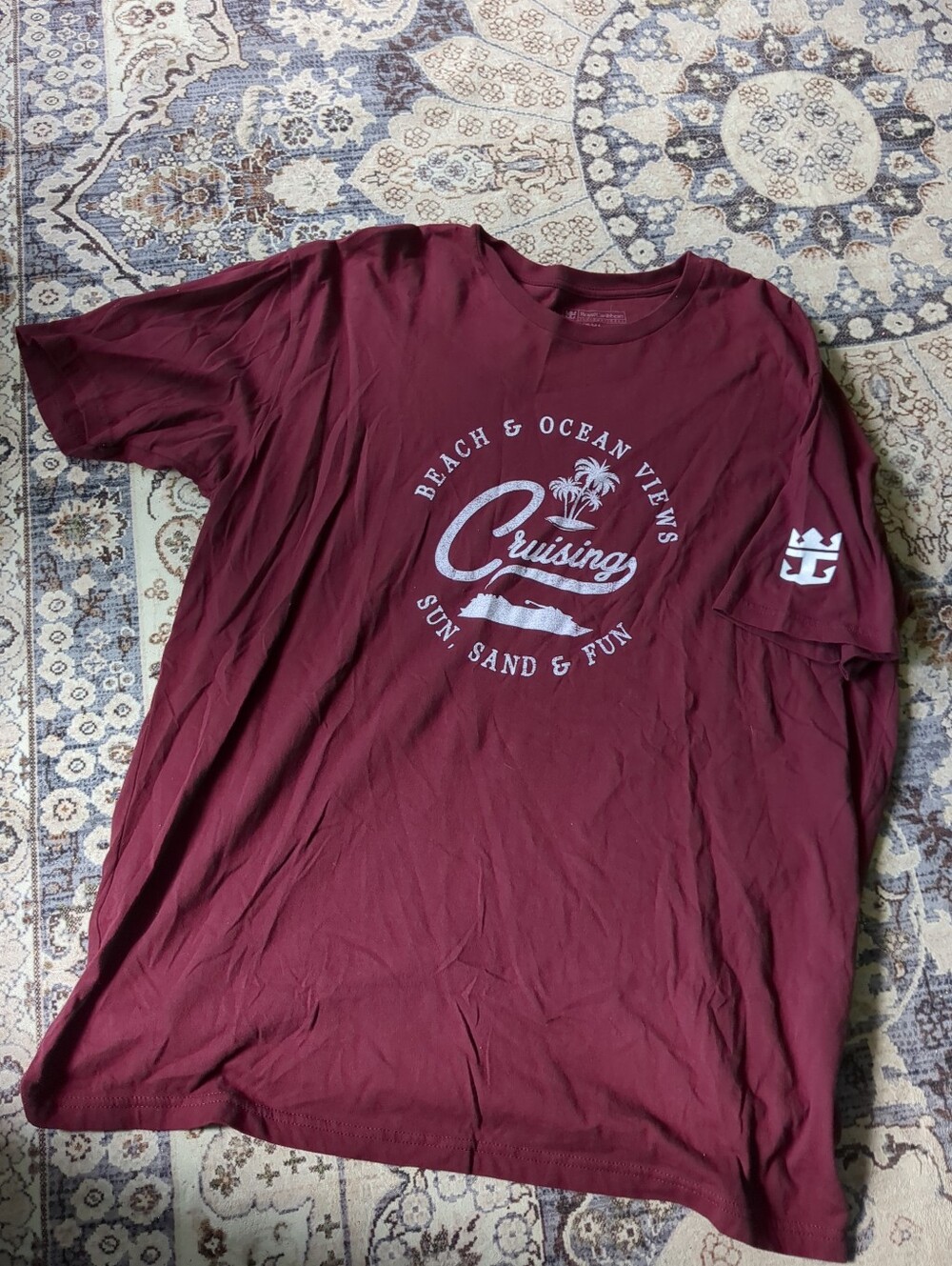 **3/$10*Men's Royal Caribbean Tee Shirt Size 2XL